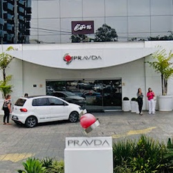 Entrada do Edifício Pravda Alphaville